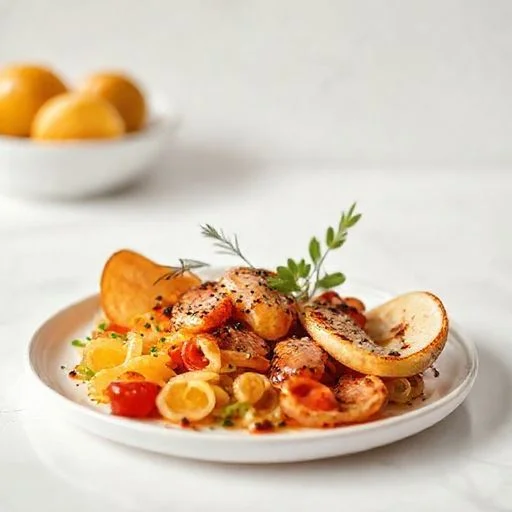 Hot dog wrapped in a glowing, iridescent casing